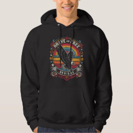 Moedig en vrij hoodie