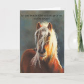 Moedig hart Wenskaart Kaart (Voorkant)