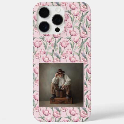 Moedig Huwelijksgetuige Cadeau Tulp Foto Case-Mate iPhone Case (Achterkant)