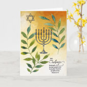 Moedig me aan: "God is ons toevluchtsoord" Kaart (Gele Bloem)