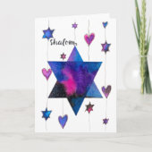 Moedig me aan in de Davidster Kaart (Voorkant)