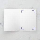 Moedig me aan "laat het sneeuwen" kaart (Binnen)