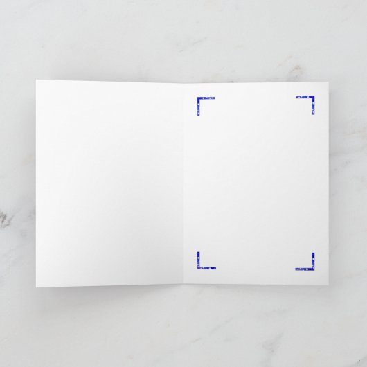 Moedig me aan "laat het sneeuwen" kaart (Binnen)