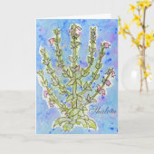 Moedig me aan "Shalom" Kaart (Gele Bloem)