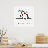 Moedig Mint - Youre Geweldige Poster (Keuken)