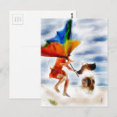 moedig optreden briefkaart (Voorkant / Achterkant)