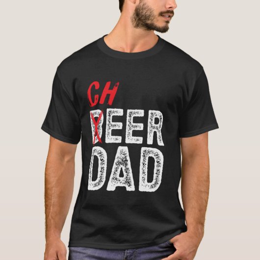Moedig Papa aan T-shirt (Voorkant)