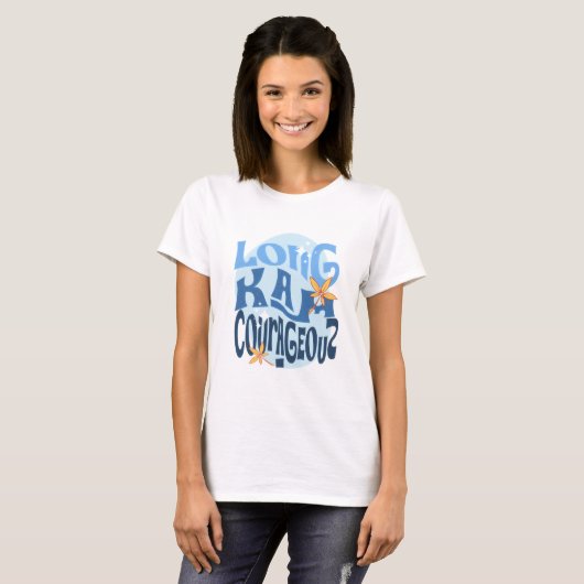 Moedig T-shirt (Voorkant volledig)