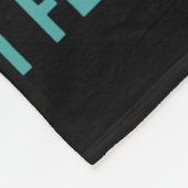 Moedig Vader Aan Het Enige Dat Ik Omkeer Is Mijn P Fleece Deken (Hoek)