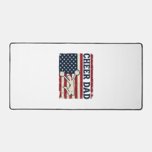 Moedig Vader Patriottische Amerikaanse Vlag Vector Bureaumat