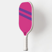 Moedige Aangepaste Kleuren Pickleball Paddle (Links)