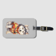 Moedige brandweerman Siberische Husky hond eren