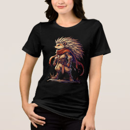 Moedige egel Duskwalker Tri-Blend Shirt