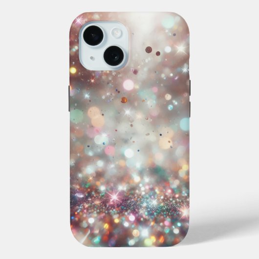 Moedige en mooie glitter telefoonhoesjes Case-Mate iPhone case (Achterkant)