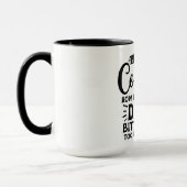 Moedige en vurige koffieliefhebber mok (Links)