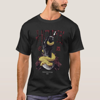 Moedige Hoop Slak & Slang Aangepast T-shirt