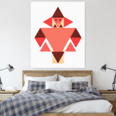 moedige kapitein canvas afdruk (Insitu (Slaapkamer))