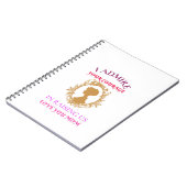 moedige moeder notitieboek (Linkerzijde)