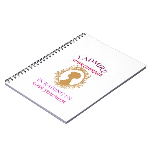 moedige moeder notitieboek (Linkerzijde)