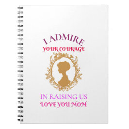 moedige moeder notitieboek