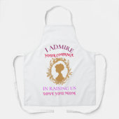 moedige moeder schort (Voorkant)