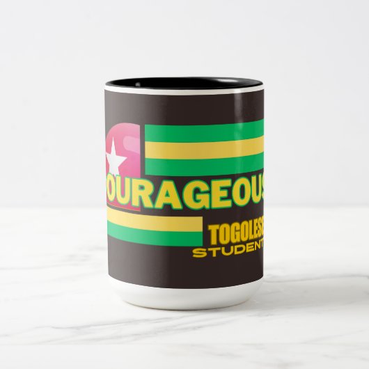 moedige Mok van togolese studenten (Center)