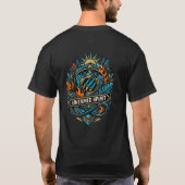 Moedige Panter Shirt – Onstuimig Beest Modus Gebor (Achterkant)