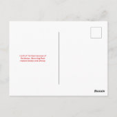 Moedige Patriottische Amerikaanse Vlag Herdenkings Briefkaart (Achterkant)