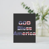 Moedige Patriottische Boodschapper Briefkaart - Go (Staand voorkant)
