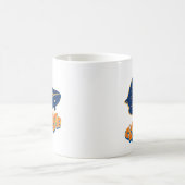 Moedige schaatser springend koffiemok (Center)