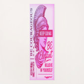 Moedige Spirit Yoga Mat voor Vrouwen (Voorkant)