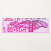 Moedige Spirit Yoga Mat voor Vrouwen (Voorkant (horizontaal))