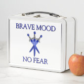 Moedige stemming kids Metalen lunchbox (In situ)