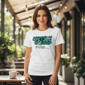Moedige Teal PTSD Steun Team Tri-Blend Shirt