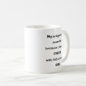 Moedige toegang tot God door gebedsbeker Koffiemok (Voorkant rechts)