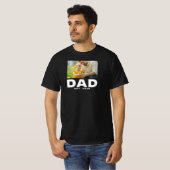 Moedige Vader Opgerichte Foto T-shirt (Voorkant volledig)