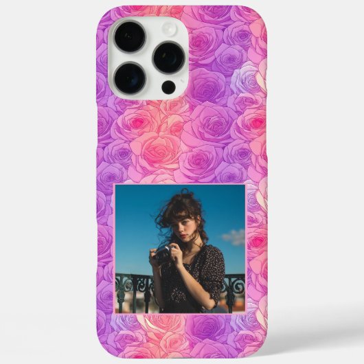 Moedige vriendin cadeau roos bloemstuk op maat Case-Mate iPhone case (Achterkant)