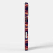 Moedige Zuid-Afrikaanse Shweshwe geïnspireerd Case-Mate iPhone Case (Achterkant / Rechts)