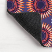 Moedige Zuid-Afrikaanse Shweshwe geïnspireerd Muismat (Hoek)