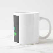 Moedigingscitaat # 116 grote koffiekop (Rechts)