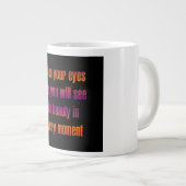 Moedigingscitaat # 127 grote koffiekop (Voorkant rechts)