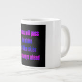 Moedigingscitaat # 143 grote koffiekop (Voorkant rechts)