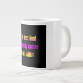 Moedigingscitaat # 149 grote koffiekop (Voorkant rechts)