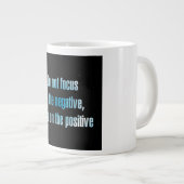 Moedigingscitaat # 15 grote koffiekop (Voorkant rechts)