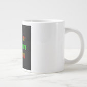 Moedigingscitaat # 164 grote koffiekop (Rechts)