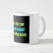 Moedigingscitaat # 172 grote koffiekop (Voorkant rechts)