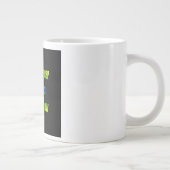 Moedigingscitaat # 179 grote koffiekop (Rechts)