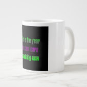 Moedigingscitaat # 201 grote koffiekop (Voorkant rechts)