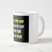 Moedigingscitaat # 204 grote koffiekop (Voorkant rechts)
