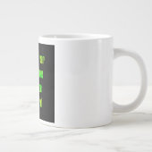 Moedigingscitaat # 208 grote koffiekop (Rechts)